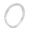 Thumbnail Image 3 of Previously Owned - 1/4 CT. T.W. Diamond Wedding Band in 10K White Gold