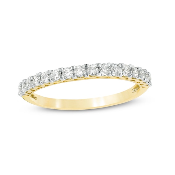 Previously Owned - 3/8 CT. T.w. Diamond Wedding Band in 10K Gold