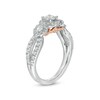 Thumbnail Image 2 of Previously Owned - Love's Destiny by Zales 1-1/5 CT. T.W. Diamond Frame Three Stone Engagement Ring in 14K White Gold