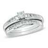 Thumbnail Image 1 of Previously Owned - 1/2 CT. T.W. Diamond Bridal Set in 10K White Gold
