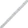 Thumbnail Image 1 of Previously Owned - 2 CT. T.W. Diamond "X" Bracelet in 10K White Gold