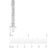 Thumbnail Image 2 of Previously Owned - 2 CT. T.W. Diamond "X" Bracelet in 10K White Gold