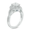 Thumbnail Image 2 of Previously Owned - Vera Wang Love Collection 2 CT. T.W. Diamond Frame Twist Engagement Ring in 14K White Gold