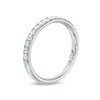 Thumbnail Image 2 of Previously Owned - 1/2 CT. T.W. Diamond Anniversary Band in 18K White Gold (I/SI2)