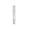 Thumbnail Image 3 of Previously Owned - 1/2 CT. T.W. Diamond Anniversary Band in 18K White Gold (I/SI2)