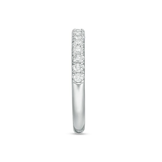 Previously Owned - 1/2 CT. T.w. Diamond Anniversary Band in 18K White Gold (I/Si2)