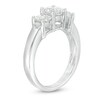 Thumbnail Image 2 of Previously Owned - 1-1/2 CT. T.W. Princess-Cut Diamond Three Stone Engagement Ring in 14K White Gold