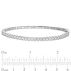 Thumbnail Image 3 of Previously Owned - 1 CT. T.W. Diamond Bangle in 10K White Gold - 7.5"