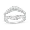 Thumbnail Image 1 of Previously Owned - 1 CT. T.W. Diamond Contour Solitaire Enhancer in 10K White Gold