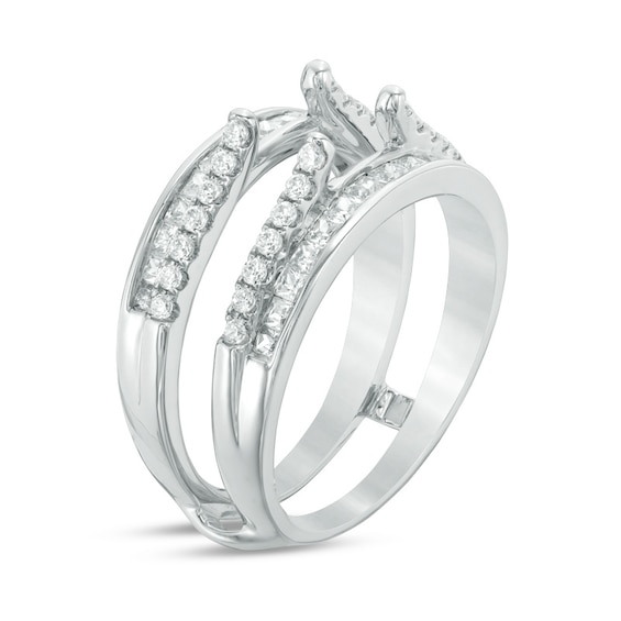 Previously Owned - 1 CT. T.w. Diamond Solitaire Enhancer in 14K White Gold
