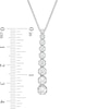 Thumbnail Image 2 of Previously Owned - Marilyn Monroe™ Collection 1 CT. T.W. Journey Diamond Pendant in 10K White Gold