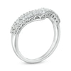 Thumbnail Image 3 of Previously Owned - 1 CT. T.W. Diamond Double Chevron Anniversary Band in 14K White Gold