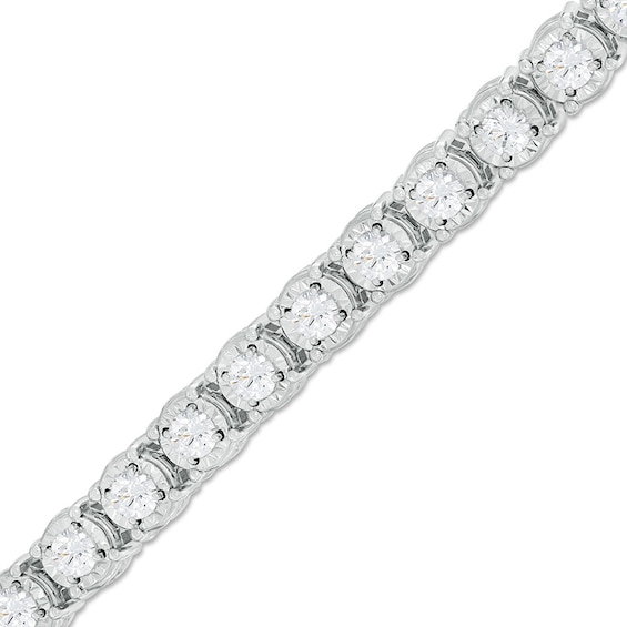 Previously Owned - 10 CT. T.w. Diamond Tennis Bracelet in 10K White Gold