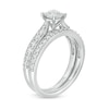 Thumbnail Image 3 of Previously Owned - 1 CT. T.W. Diamond Tapered Shank Bridal Set in 10K White Gold