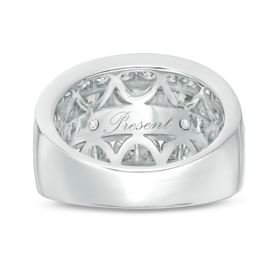 Previously Owned - 4 CT. T.w. Diamond Past Present Future® Ring in 14K White Gold