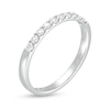 Thumbnail Image 3 of Previously Owned - 1/4 CT. T.W.  Diamond Ten Stone Band in 18K White Gold (I/VS2)