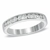 Thumbnail Image 1 of Previously Owned - 3/8 CT. T.W.  Diamond Wedding Band in 18K White Gold (H/VS2)