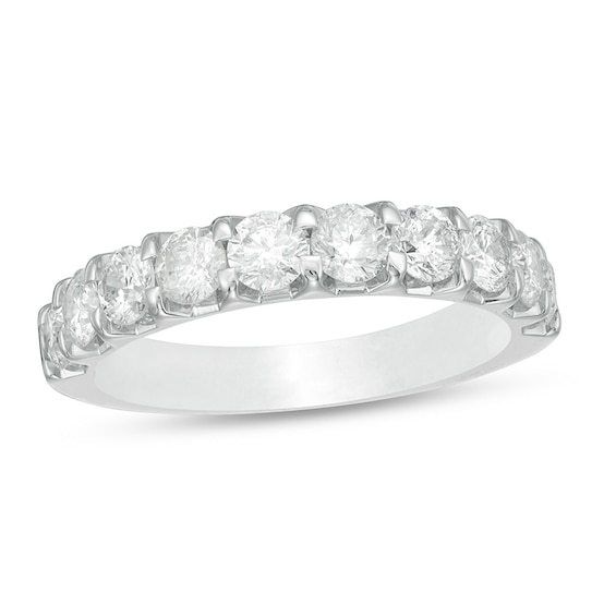 Previously Owned - 1-1/2 CT. T.w. Diamond Anniversary Band in 10K White Gold