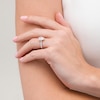 Thumbnail Image 2 of Previously Owned - 7/8 CT. T.W. Pear-Shaped Diamond Frame Engagement Ring in 14K White Gold
