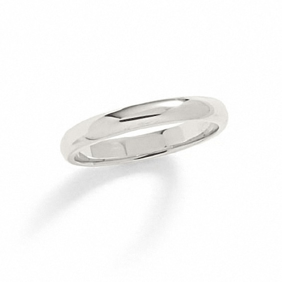 Previously Owned - 3.0mm Wedding Band in 14K White Gold