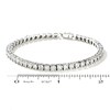 Thumbnail Image 3 of Previously Owned - 1-1/2 CT. T.W. Diamond Tennis Bracelet in Sterling Silver