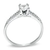 Thumbnail Image 2 of Previously Owned - 1/3 CT. T.W. Princess-Cut Diamond Split Shank Engagement Ring in 10K White Gold
