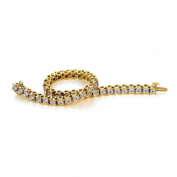 Previously Owned - 5 CT. T.w. Diamond Tennis Bracelet in 14K Gold