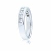 Thumbnail Image 2 of Previously Owned - 1-1/2 CT. T.W. Princess-Cut Diamond Wedding Band in 14K White Gold