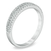 Thumbnail Image 2 of Previously Owned - 1/4 CT. T.W. Diamond Ring in Sterling Silver