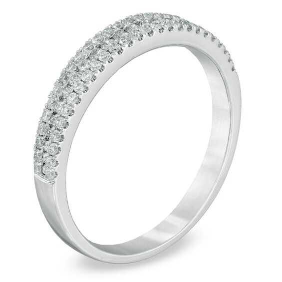 Previously Owned - 1/4 CT. T.w. Diamond Ring in Sterling Silver