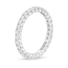 Thumbnail Image 2 of Previously Owned - 3/4 CT. T.W. Diamond Eternity Wedding Band in 14K White Gold
