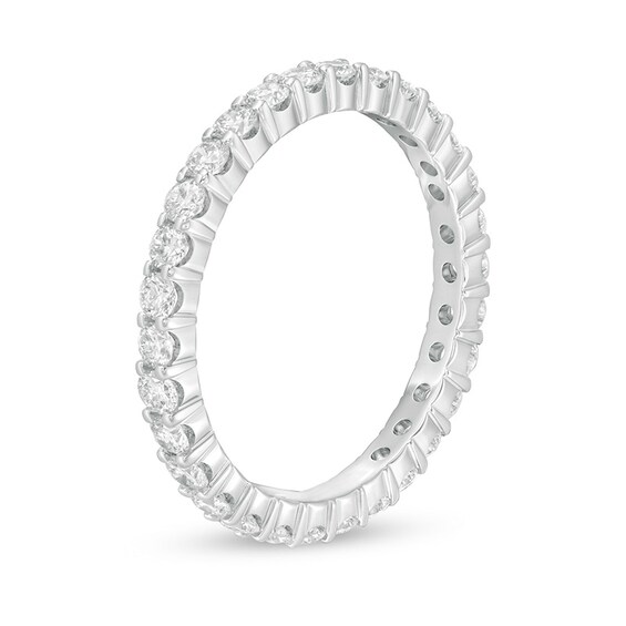 Previously Owned - 3/4 CT. T.w. Diamond Eternity Wedding Band in 14K White Gold