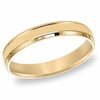 Thumbnail Image 1 of Previously Owned - 4.0mm Bevelled Edge Wedding Band in 10K Gold