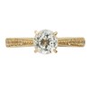 Thumbnail Image 2 of Previously Owned - 6.0mm White Topaz Engagement Ring in 10K Gold