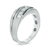 Thumbnail Image 2 of Previously Owned - 1/2 CT. T.W. Diamond Comfort Fit Wedding Band in 10K White Gold