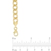 Thumbnail Image 2 of Previously Owned - Men's 7.0mm Light Curb Chain Necklace in 14K Gold - 24"
