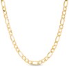 Thumbnail Image 1 of Previously Owned - Men's 5.8mm Light Figaro Chain Necklace in 14K Gold - 24"