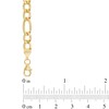 Thumbnail Image 2 of Previously Owned - Men's 5.8mm Light Figaro Chain Necklace in 14K Gold - 24"