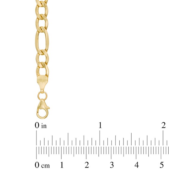Previously Owned - Men's 5.8mm Light Figaro Chain Necklace in 14K Gold - 24"