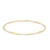 Thumbnail Image 0 of Previously Owned - Polished Twist Bangle in 14K Gold - 8.0"