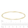 Thumbnail Image 1 of Previously Owned - Polished Twist Bangle in 14K Gold - 8.0"