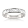 Thumbnail Image 1 of Previously Owned - 1 CT. T.W. Baguette Diamond Channel-Set Anniversary Band in 14K White Gold