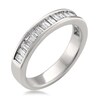 Thumbnail Image 2 of Previously Owned - 1 CT. T.W. Baguette Diamond Channel-Set Anniversary Band in 14K White Gold