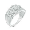 Thumbnail Image 2 of Previously Owned - 1 CT. T.W. Diamond Slant Anniversary Band in 10K White Gold