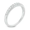 Thumbnail Image 2 of Previously Owned - 1/5 CT. T.W. Diamond Anniversary Band in 10K White Gold