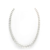 Thumbnail Image 0 of Previously Owned - 6.5 - 7.0mm Cultured Freshwater Pearl Strand Necklace with 14K White Gold Clasp