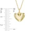 Thumbnail Image 2 of Previously Owned - Puffed Heart Pendant in 10K Gold