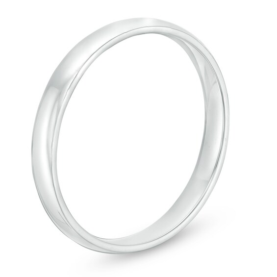 Previously Owned - 3.0mm Comfort Fit Wedding Band in 14K White Gold