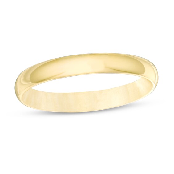 Previously Owned - 3.0mm Comfort Fit Wedding Band in 14K Gold