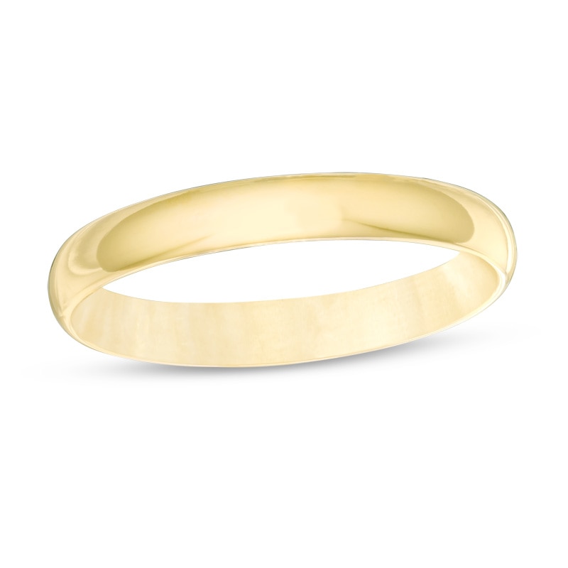Main Image 1 of Previously Owned - 3.0mm Comfort Fit Wedding Band in 14K Gold